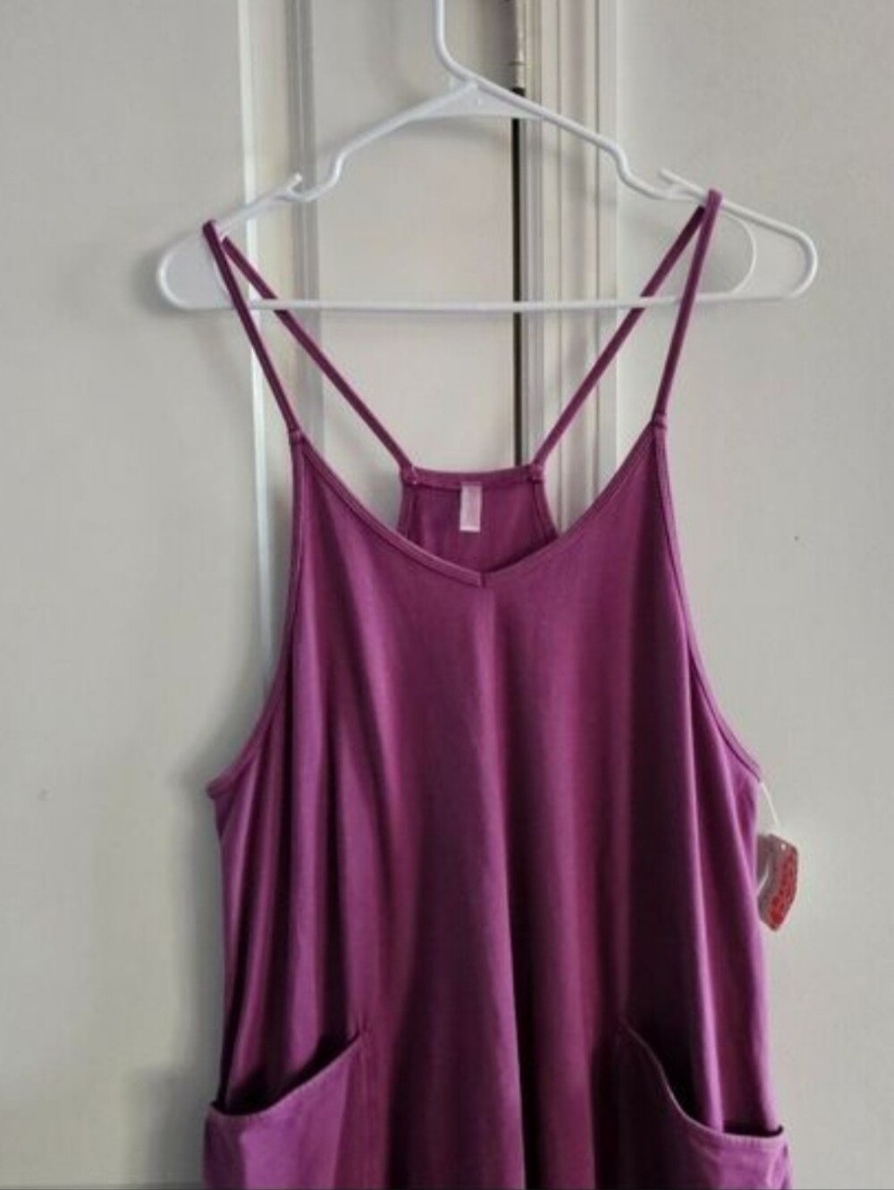 Free People Hot Shot Onesie In Deep Mulberry. - Picture 6 of 8